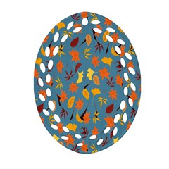 Thanksgiving-005 Ornament (oval Filigree) by nateshop