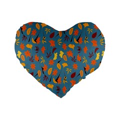 Thanksgiving-005 Standard 16  Premium Heart Shape Cushions by nateshop