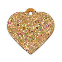 Calendar -1 Dog Tag Heart (one Side) by nateshop