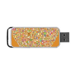 Calendar -1 Portable Usb Flash (two Sides) by nateshop