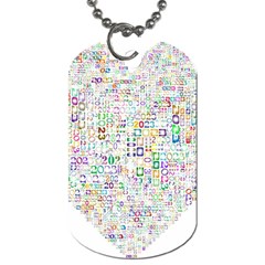 Calendar Dog Tag (one Side) by nateshop