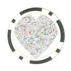 Calendar Poker Chip Card Guard by nateshop