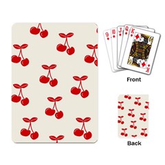 Cherries Playing Cards Single Design (rectangle) by nateshop
