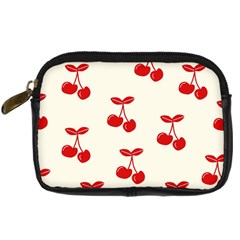 Cherries Digital Camera Leather Case by nateshop