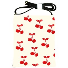 Cherries Shoulder Sling Bag by nateshop