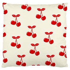 Cherries Standard Flano Cushion Case (one Side) by nateshop