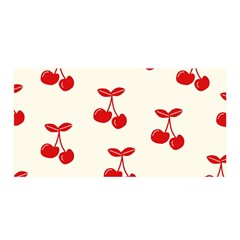 Cherries Satin Wrap 35  X 70  by nateshop