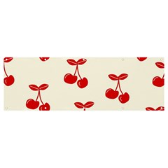 Cherries Banner And Sign 12  X 4  by nateshop