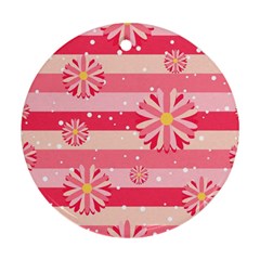 Floral-002 Ornament (round) by nateshop