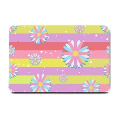 Flowers-024 Small Doormat by nateshop