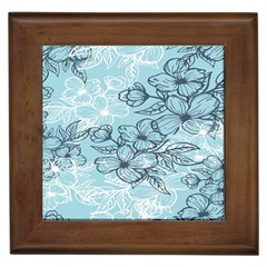 Flowers-25 Framed Tile by nateshop