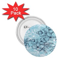 Flowers-25 1 75  Buttons (10 Pack) by nateshop