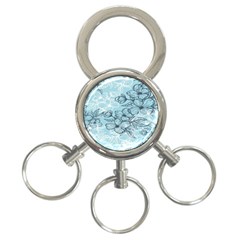 Flowers-25 3-ring Key Chain by nateshop