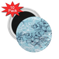 Flowers-25 2 25  Magnets (10 Pack)  by nateshop