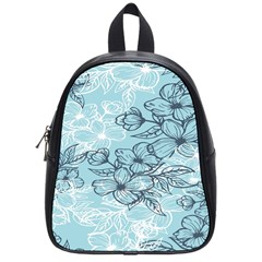 Flowers-25 School Bag (small) by nateshop
