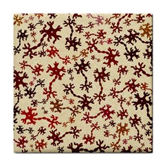 Neuron Nerve Cell Neurology Tile Coaster by Ravend