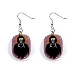 Halloween Mini Button Earrings Front