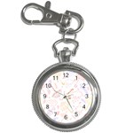 Weather Umbrella Rain Cloud Seamless Doodle Pattern Key Chain Watches Front