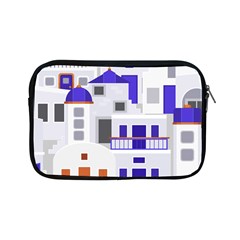 Background Santorini Greece Apple Ipad Mini Zipper Cases