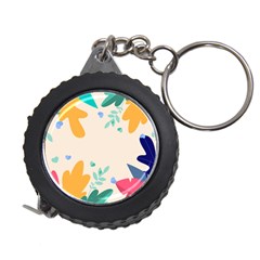 Border Leaves Design Frame Measuring Tape