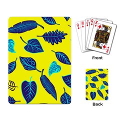 Sheets Pattern Picture Detail Playing Cards Single Design (rectangle)