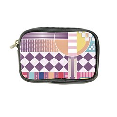 Abstract Shapes Colors Gradient Coin Purse