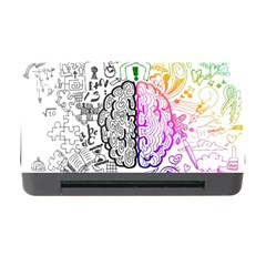 Anatomy Brain Head Medical Psychedelic  Skull Memory Card Reader With Cf by danenraven