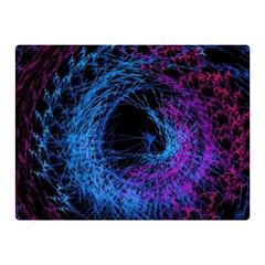 Symmetry Awesome 3d Digital Art Graphic Pattern Vortex Double Sided Flano Blanket (mini)  by danenraven