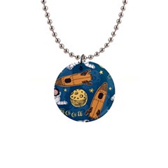 Missile Pattern 1  Button Necklace