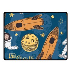 Missile Pattern Fleece Blanket (small)