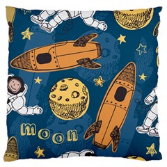 Missile Pattern Large Cushion Case (one Side)