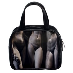 Three Graces Sculpture Detail Classic Handbag (two Sides) by dflcprintsclothing