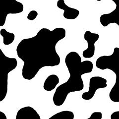 Cow Pattern Play Mat (square) by Wegoenart