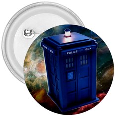 The Police Box Tardis Time Travel Device Used Doctor Who 3  Buttons