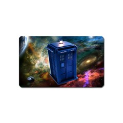 The Police Box Tardis Time Travel Device Used Doctor Who Magnet (name Card)