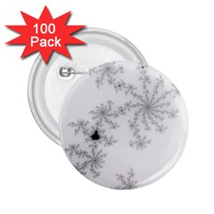 Mandelbrot Apple Males Mathematics 2 25  Buttons (100 Pack)  by Jancukart