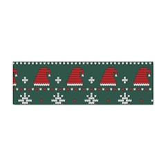 Beautiful Knitted Christmas Xmas Pattern Sticker Bumper (10 Pack) by Jancukart