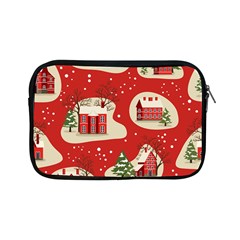 Christmas New Year Seamless Pattern Apple Ipad Mini Zipper Cases