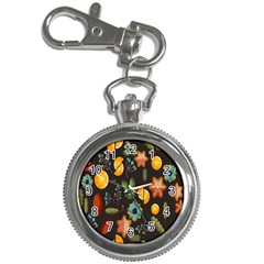 Christmas Seamless Pattern Key Chain Watches