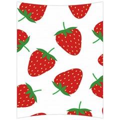 Seamless-pattern-fresh-strawberry Back Support Cushion by Jancukart