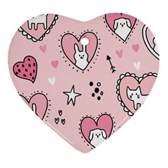 Cartoon-cute-valentines-day-doodle-heart-love-flower-seamless-pattern-vector Ornament (heart)