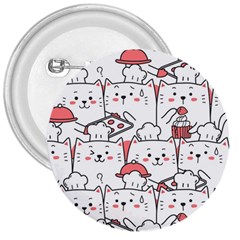 Cute-cat-chef-cooking-seamless-pattern-cartoon 3  Buttons