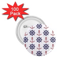 Nautical-seamless-pattern 1 75  Buttons (100 Pack) 