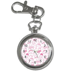 Cute-girly-seamless-pattern Key Chain Watches by Jancukart