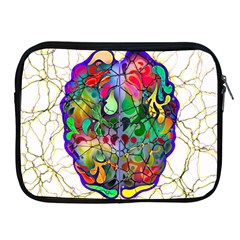 Brain Head Mind Man Silhouette Apple Ipad 2/3/4 Zipper Cases by Wegoenart