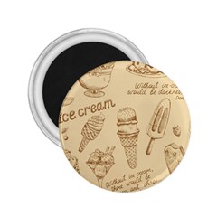 Ice-cream-vintage-pattern 2 25  Magnets