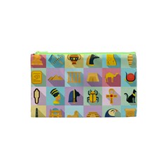 Egypt-icons-set-flat-style Cosmetic Bag (xs) by Jancukart