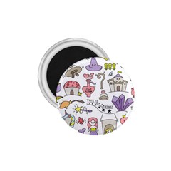 Fantasy-things-doodle-style-vector-illustration 1.75  Magnets