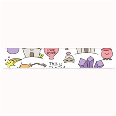 Fantasy-things-doodle-style-vector-illustration Small Bar Mat