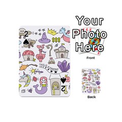 Fantasy-things-doodle-style-vector-illustration Playing Cards 54 Designs (Mini)